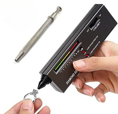 Skywhale Diamond Tester 2 Machine || Stainless Steel 4 Prong Holder || High Accuracy Digital Voltage Tester