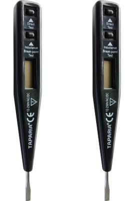 TAPARIA MDT 81 MULTIPURPOSE DIGITAL LINE TESTER WITH LCD DISPLAY PACK OF 2 Digital Voltage Tester