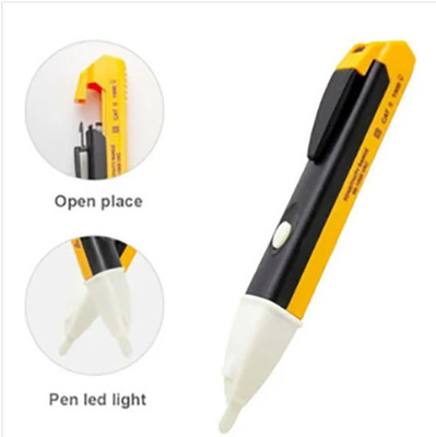 Divinext AC 90~1000V Non-Contact Induction Voltage Alarm Light Alarm Household Circuit Digital Voltage Tester