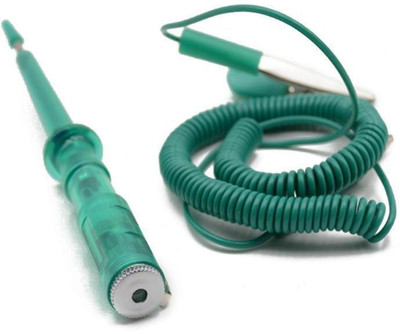 NITYA Green DC 6V-12V-24 Volts Voltage Gauge Test Pencil Detector Car Circuit Tester Analog Voltage Tester