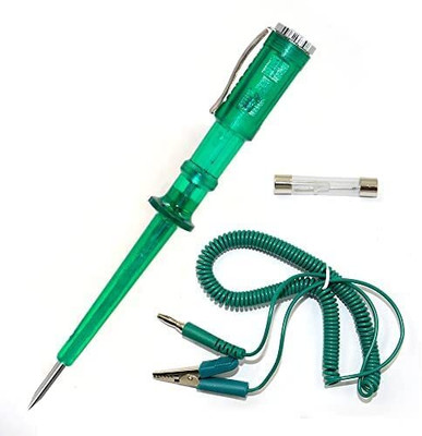 PKT Auto Circuit Tester Pen 6V-24V DC Voltage Probe Fuse Tester Test Light Car Analog Voltage Tester