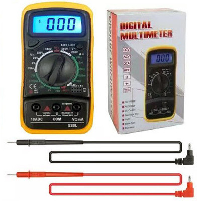 BALRAMA A830L New Design MAS830L Electric Testing Meter Voltmeter Ammeter Electronics 83 Digital Multimeter(2000 Counts)