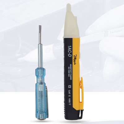 Autofledge AFVL1 Electrical Line Tester + Non Contact Voltage Detector/Tester Pocket Pen Analog Voltage Tester
