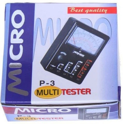 BALRAMA P-3 Manual Electrical Multitester Voltmeter Ammeter Ohmmeter Voltage Current Analog Multimeter(2000 Counts)