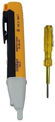 Inditrust new Analog Voltage Tester with Yellow Electric Tester (Pack of 2) Analog Voltage Tester