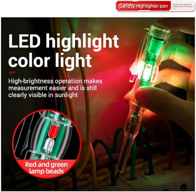 SG Flash QUALITY AC 24-250V Contact Electrical Detector Slotted Screwdriver Tester Pen Digital Voltage Tester