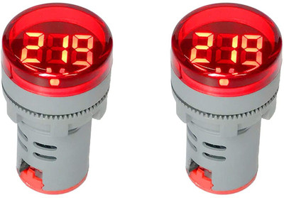 DECENT AIR SYSTEM 2Pcs Digital LED Display AC 60-500V Voltmeter(Digital)