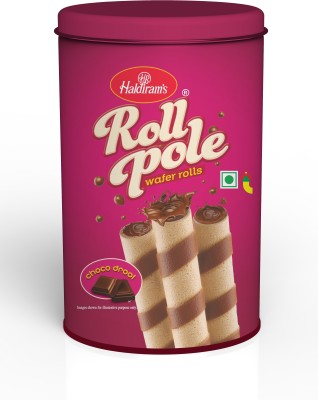 Haldiram's Wafer Rolls Chocolate 150 g X 1 Tin Wafer Rolls(150 g)