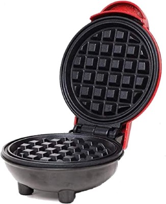 TruVeli Mini Waffle Maker I Stainless Steel Non-Stick Cooking Plates & Cool Touch Handle Waffle Maker