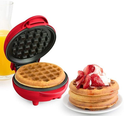 ALAKHEXPORT Mini Waffle Maker Machine 3 In 1 Waffle Iron Home Waffle Maker