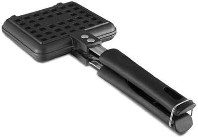 JIGGL Indian Kitchen Gas Stove Waffle Maker | Non Stick Die Cast Aluminium Pan Waffle Maker