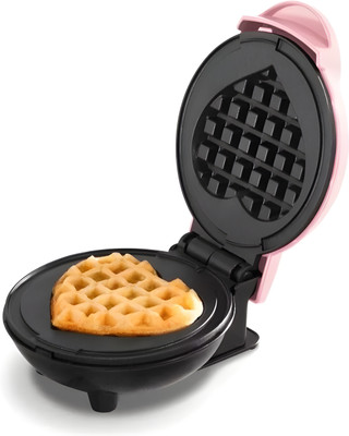 Onshoppy Pink Heart Waffle Maker Creates Perfect Adorable Waffles for Breakfast or Snacks Waffle Maker