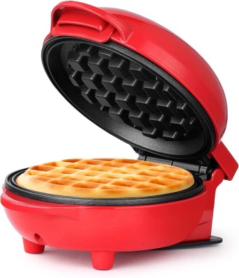 Fitaza Mini Waffle Maker 4 Inch 350 Watts Non-Stick Electric Machine Waffle Maker