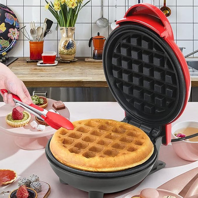 oleander Mini Waffle Maker Machine 3 In 1 For Home Kitchen Appliances Waffle Maker