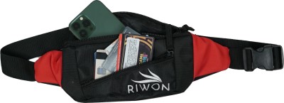 Riwon N259_RiwonWRed waist bag(Black, Red)