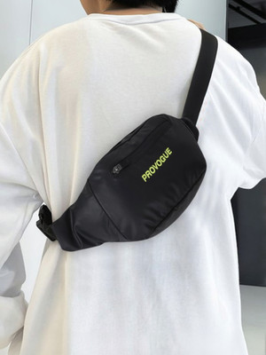 PROVOGUE Urban Trek Waist Pack, Fanny Pack, Travel Pouch WAIST BAG(Black)