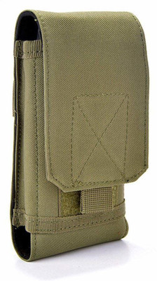 divinezon Army Camo Molle Bag for Mobile Phone Belt Pouch Holster Cover Case Mobile Pouch(Green)