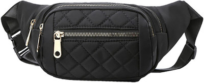 SYGA Chest Bag Waist Fanny Pack Running Belt for Men Women Unisex Bum Bag WAIST BEG(Black)