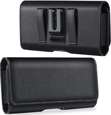 Bodoma Beltpouch-2-5 Mobile BeltPouch Waist Bag with Magnatic Pouch 6.3 inch(Black)