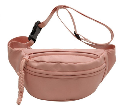 Tressential Waist Bag for Men Women | Water Resistant Waist Pouch with Multiple Compartments Waist Bag(Pink)