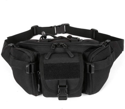 Dcrab waist bag Fanny Pack Travel Bags Trekking Bag Waist Bag Outdoor_AS15 waist bag Fanny Pack Travel Bags Trekking Bag Waist Bag Outdoor_AS15(Black)