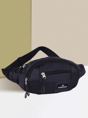 WROGN chest bag fanny pack for men & women Waist Belt for Travelling Waist Bag Waist Bag(Black)