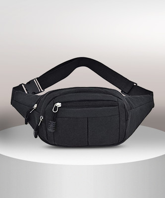 pleasing forest Waist Bags side bag bum bagfor Men & women Waist bag 9 waist bag Suitable for Travel(Black)