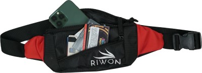 Riwon N799_RiwonWRed waist bag(Black, Red)