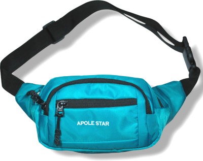 Apolestar Elegant Style Travel Pouch Passport Holder with Adjustable Strap Waits Bag(Green)
