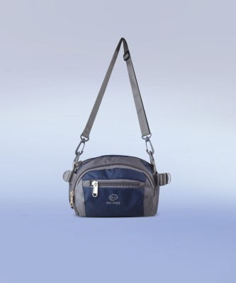 Nice Purse WAIST BAG BLUE /GREY03 WAIST BAG(Blue)