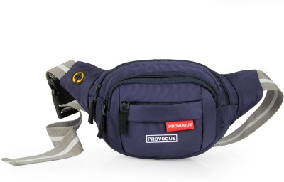 PROVOGUE waist bag Elegant Style Travel Pouch Passport Holder with Adjustable Strap(Blue)