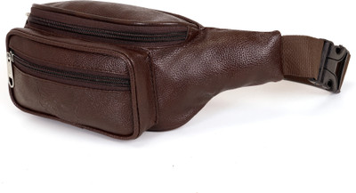 Bagzenia waist Bag ideal for carrying essential items. Waist Bag(Brown)