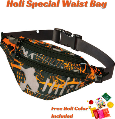 travooz Holi Special Waist Bag Free Organic Colors(Multicolor)