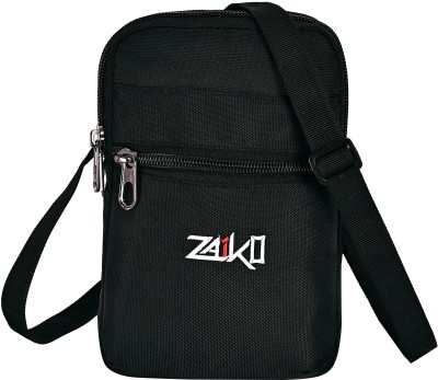 zaiko Travel Bag Sling Plus Waist Pouch(Black)