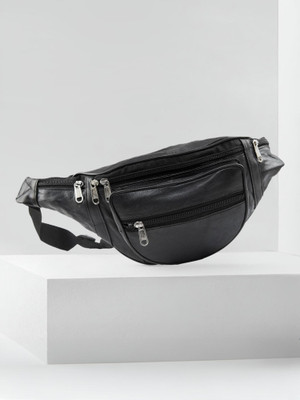Xamio Black Waist bag 1 (Black) deal from flipkart
