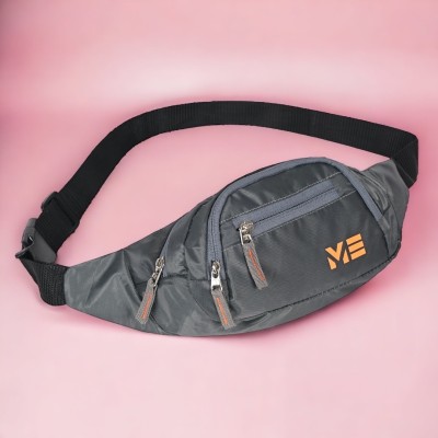 Lappee Tourister Grey Chest Waist Bag For Men Women Travel Mobile Sports Belt Pouch Bag Waist Bags(Grey)