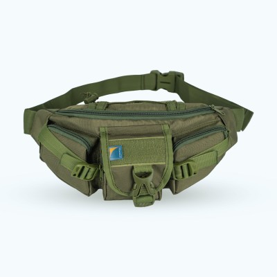 travooz Sports Waist Bag in Versatile Utility Pouch Ideal for Outdoor Activities Travel Waist Bag(Green)
