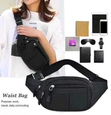 Zubex waist beg 5559 waist beg(Black)