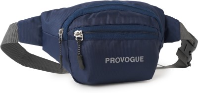 PROVOGUE Stylish Real Waist Bag Elegant Style Travel Pouch Passport Holder WAIST BAG(Blue)