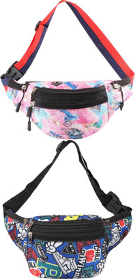 ZnW Stylish new design unique waist bag Waist bag(Multicolor, Multicolor, Multicolor)