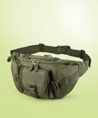 pleasing forest Tactical Fanny Pack Waist Bag Military Hip Belt OutdoorBumbag A4 WAIST BAG(Beige)