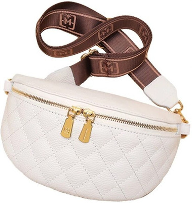 HANDCUFFS Sling Bag for Womens | Ladies Purse | Handbags Waist Pouch(White)