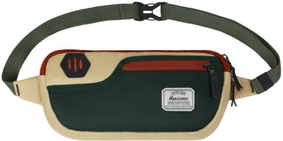 HARISSONS Orbito Crossbody Chest Bag | Adjustable Strap for Daily Commute | Fanny Pack Waist Bag(Green)