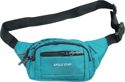 Apolestar Polyester Waist Bag for Men and Women for Hiking Travel Camping Running Sports Outdoors with Adjustable Strap WAIST BAG(Multicolor)