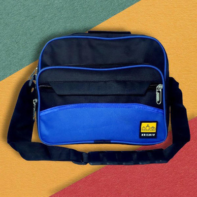 Krishiv Cash Pouch Money Carrying Travel Sling Handcuffs Cash Waist Bags Daily Usable Waist Bag(Blue)