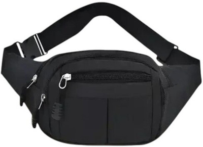 AFAAQUE black-kamar-pouch-114 waist bag(Black)