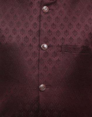 nadwi garments Self Design Baby Boys & Baby Girls Waistcoat