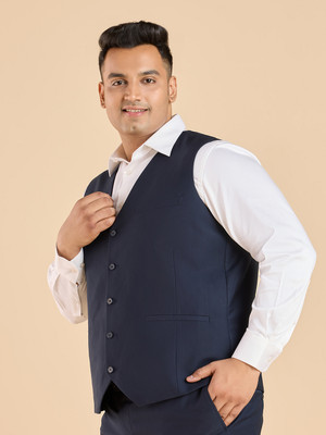 Big Hello Solid Men Waistcoat