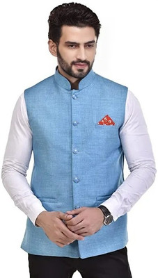 seetoo Solid Men Waistcoat