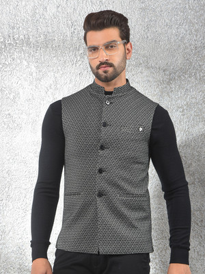 CRIMSOUNE CLUB Printed Men Waistcoat